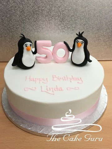 Jamie's Cake Decorating - A penguin cake for Maximina's first birthday |  Facebook