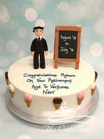 The Cake Affair - Retirement cake of Civil engineer Bottom... | Facebook
