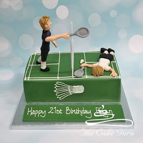 naomi loo design: Badminton Birthday Cake