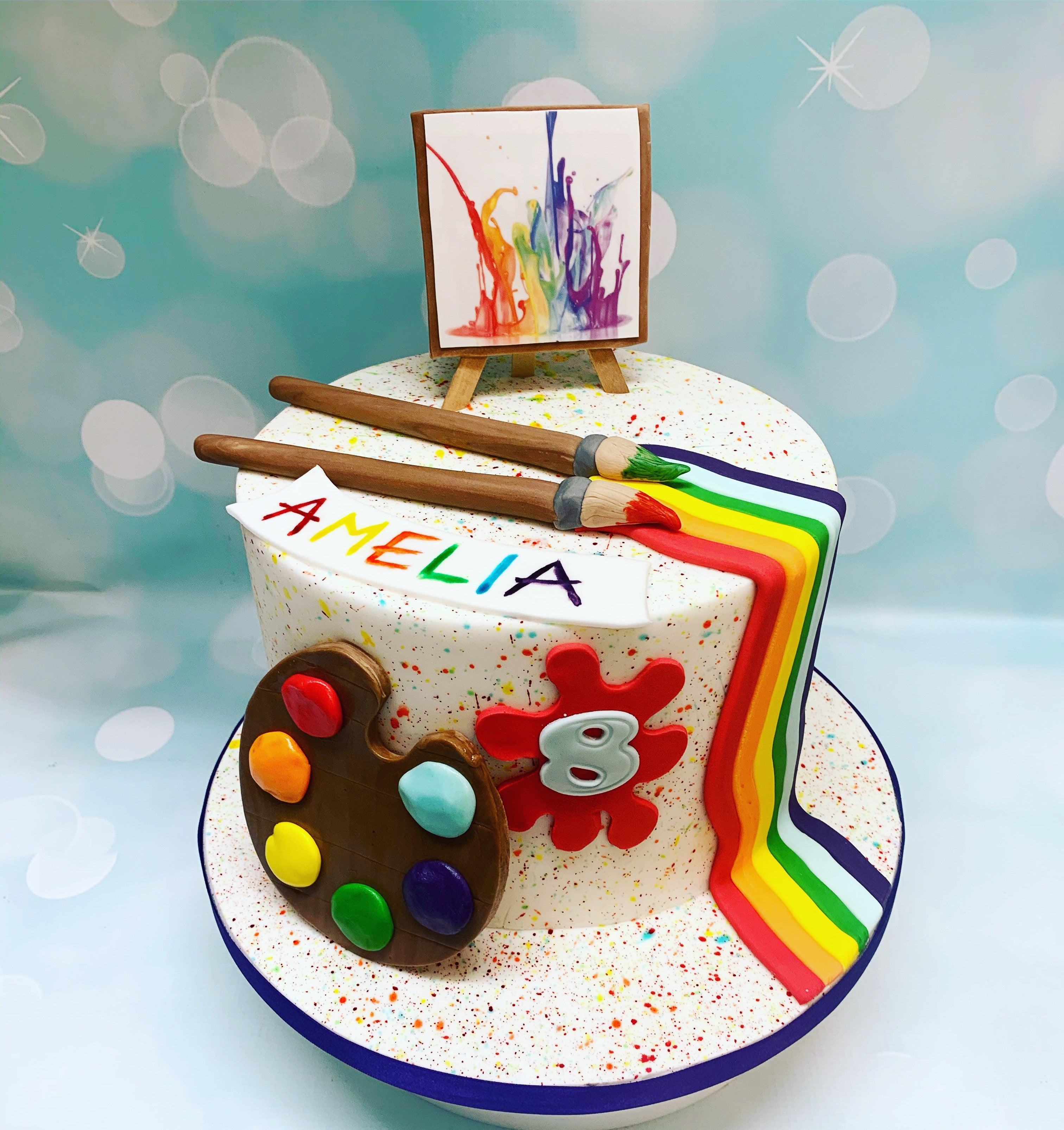 Artist Cake Decorating Photos