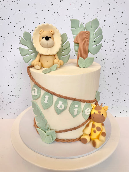 Forest Theme Animal Cake Topper Birthday Party Cake Decoration for Kids√ |  eBay